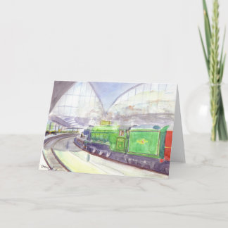 Flying Scotsman Birthday Card Kaart