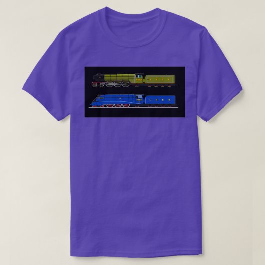 Flying Scotsman en de Mallard 1 T-shirt (Design voorkant)