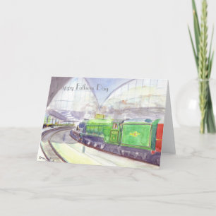 Flying Scotsman Fathers Day Card Kaart