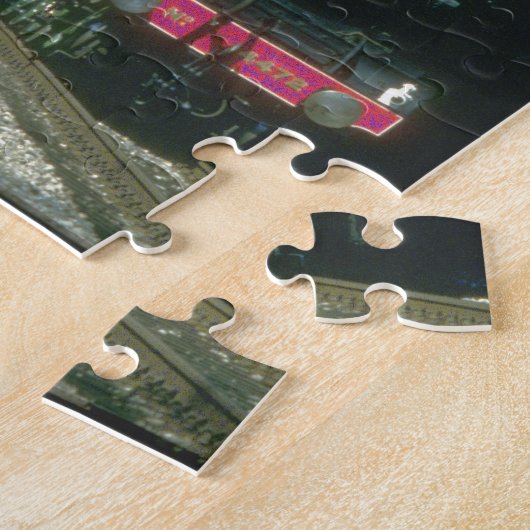 Flying Scotsman gepakt between_Steam Trains Legpuzzel (Zijkant)