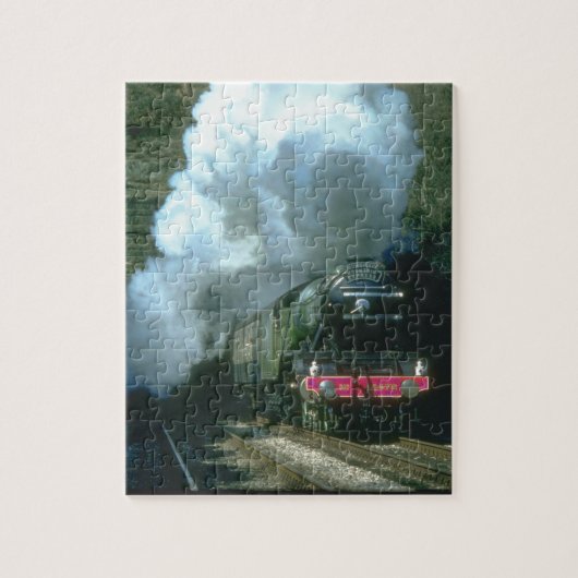 Flying Scotsman gepakt between_Steam Trains Legpuzzel (Verticaal)