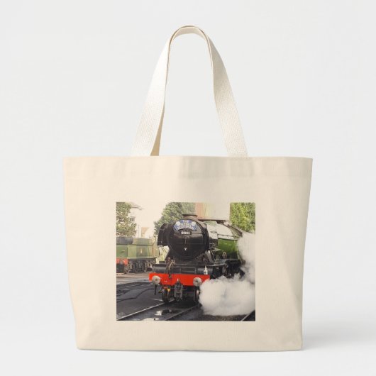 Flying scotsman grote tote bag (Voorkant)
