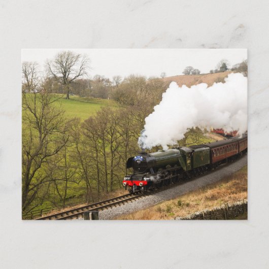 Flying Scotsman in Goathland Briefkaart (Voorkant)