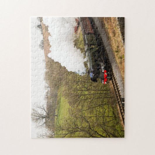 Flying Scotsman in Goathland Legpuzzel (Verticaal)