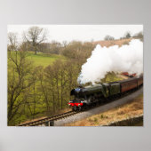 Flying Scotsman in Goathland Poster (Voorkant)