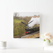 Flying Scotsman in Goathland Vierkante Klok (Huis)