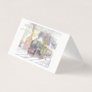 Flying Scotsman kerstkaarten Kaart