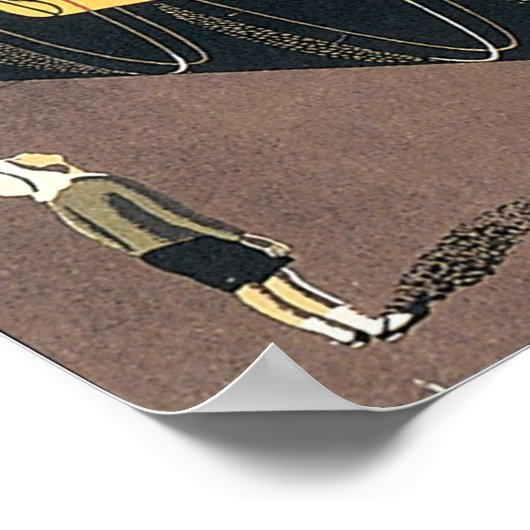 Flying Scotsman Liner Poster (Hoek)