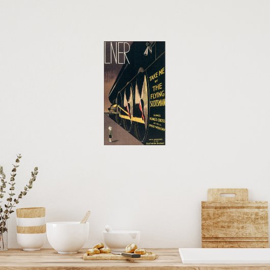 Flying Scotsman Liner Poster (Keuken)