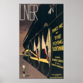 Flying Scotsman Liner Poster (Voorkant)