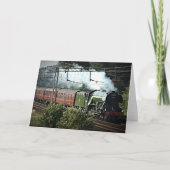 Flying Scotsman Op De Hoofdlijn (5539) Kaart (Voorkant)