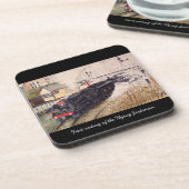 Flying Scotsman over zijn eerste onderzetter (Linkerzijde)