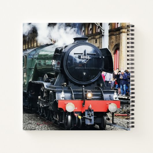 Flying Scotsman Spiral Notitieboek (Achterkant)