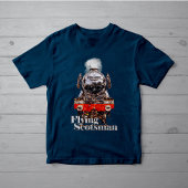 Flying Scotsman – Steam Locomotive Illustration T-shirt