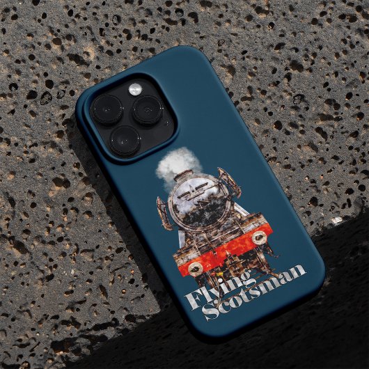 Flying Scotsman – Stoomlocomotief Illustratie Case-Mate iPhone Case