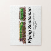Flying Scotsman Stoomtrein Engelse Locomotief Legpuzzel (Verticaal)