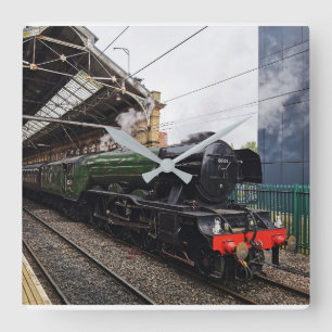 Flying Scotsman Vierkante Klok
