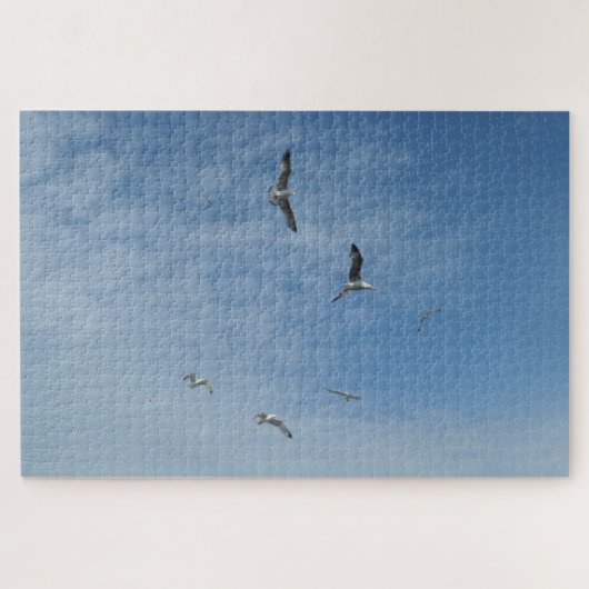 Flying Seagulls Jigzaag Puzzle Legpuzzel (Horizontaal)