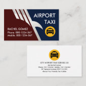 Flying Silver Eagle Taxi Service Visitekaartje (Voorkant / Achterkant)