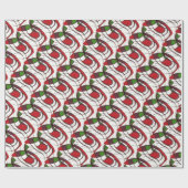 "Flying Small" Abstract Design Wrapping Paper Cadeaupapier (Vlak)