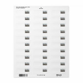 Flying Snow Geese Etiket (Full Sheet)