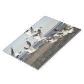 Flying Snow Geese Notitieblok (Schuin)