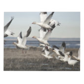 Flying Snow Geese Notitieblok (Voorkant)