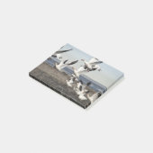 Flying Snow Geese Post-it® Notes (Schuin)