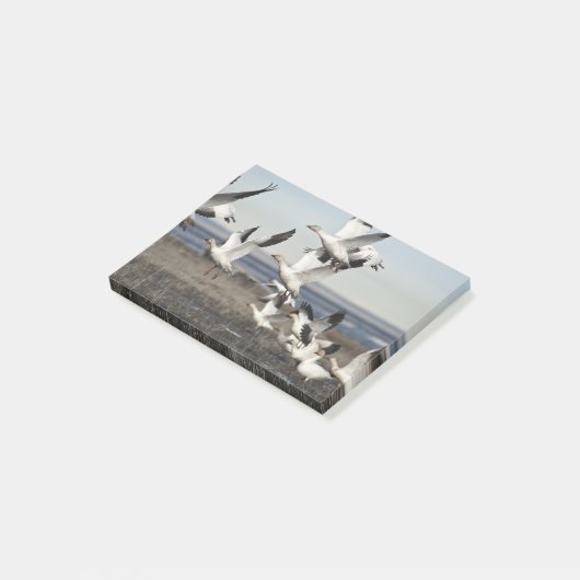 Flying Snow Geese Post-it® Notes (Schuin)