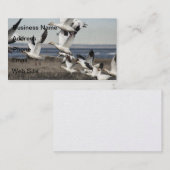 Flying Snow Geese Visitekaartje (Voorkant / Achterkant)