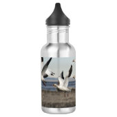 Flying Snow Geese Waterfles (Links)