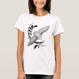 Flying Snowy Owl T-shirt