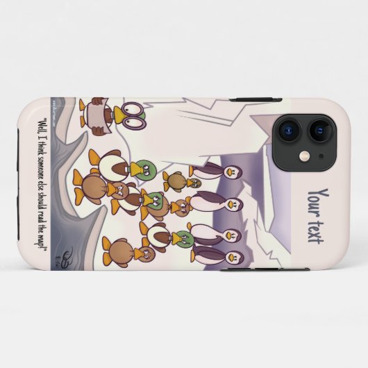 Flying South Hoesje-Mate iPhone Case Case (Achterkant (horizontaal))