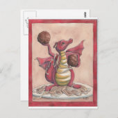 Flying Spaghetti Dragon Briefkaart (Voorkant / Achterkant)