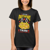 Flying Spaghetti Monster FSM It's A Pastafari Thin T-shirt (Voorkant)