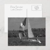 Flying Spinnaker Briefkaart (Voorkant / Achterkant)