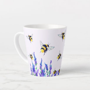Flying Spring Bees Latte Mok