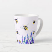 Flying Spring Bees Latte Mok (Rechterhoek)