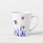 Flying Spring Bees Latte Mok (Rechts)