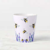 Flying Spring Bees Latte Mok (Voorkant)