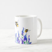 Flying Spring Bijen Vliegende Koffie Mok (Voorkant rechts)
