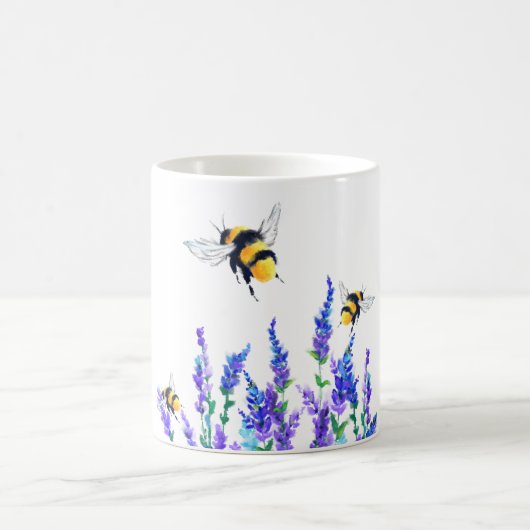 Flying Spring Bijen Vliegende Koffie Mok (Center)