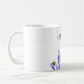 Flying Spring Bijen Vliegende Koffie Mok (Links)