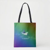 Flying Stingray Tote Bag (Voorkant)
