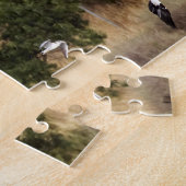 Flying Storks, Jigzaag Puzzle Legpuzzel (Zijkant)