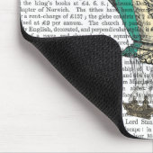 Flying Teapot 1 Green and Yellow Muismat (Hoek)