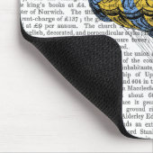 Flying Teapot 3 Blue and Yellow Muismat (Hoek)