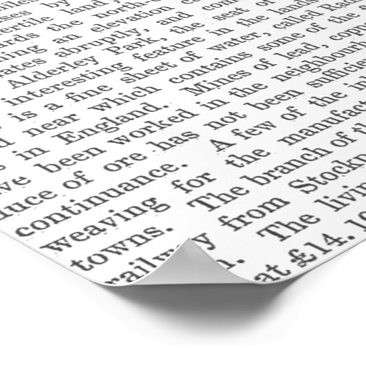 Flying Teapot 3 Blue and Yellow Poster (Hoek)