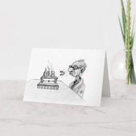 Flying Teeth Verjaardag Kaart