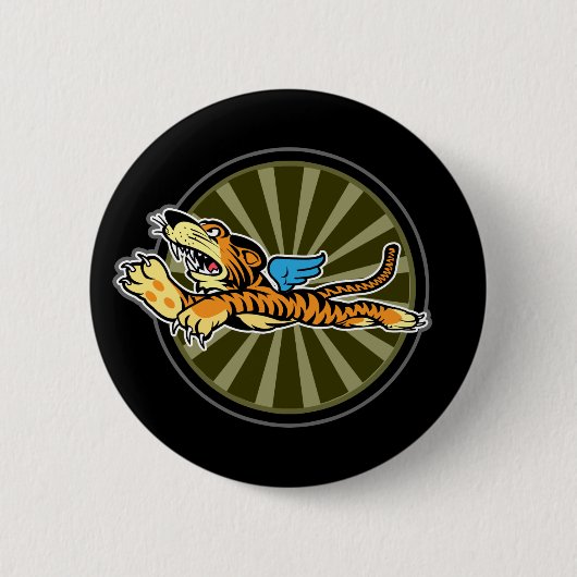 Flying Tiger Button (Voorkant)
